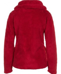 Blouson polaire femme ASANA - Rouge