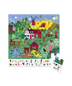 Puzzle D Observation La Ferme - 24 Pieces - N/A