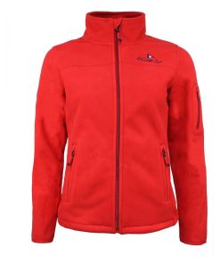 Blouson polaire femme ACIMER - Rouge
