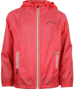 Coupe-vent fille GARANEW - Orange corail