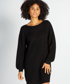 Robe pull 'JDY' - noir
