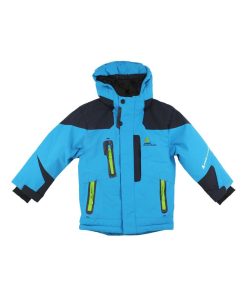 Blouson de ski garçon ECETAL - Bleu turquoise