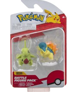 Pokémon Figurine articulée Battle Pack - Feurigel & Larvita - N/A