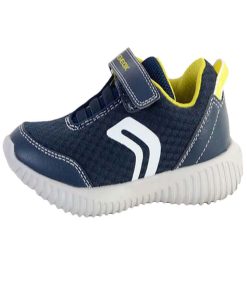 Basket Geox Enfant Waviness - Bleu