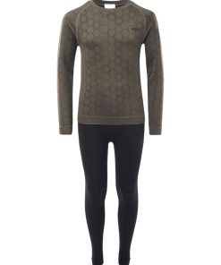 Bejo - Ensemble Sous-vêtements thermiques GRAR - Noir Gris Noir