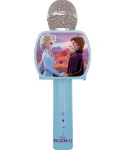 Micro Karaoké Sans Fil Avec Enceinte Bluetooth® Intégrée Reine Des Neiges - N/A