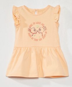 Robe sans manches 'Roi Lion' - Orange clair
