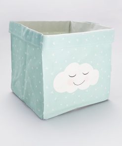 Panier de rangement 'nuage' - vert