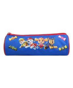BAGTROTTER Trousse scolaire ronde Pat'Patrouille Bleue - Bleu