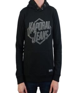 Sweat à Capuche Kaporal Enfant Joss - Noir