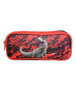 BAGTROTTER Trousse scolaire 2 compartiments Jurassic World Noire - Noir