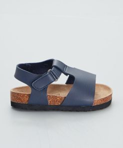 Sandales à brides - Bleu