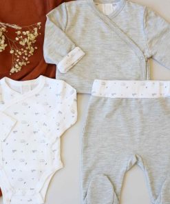kit naissance bébé Trois Kilos Sept - Gris