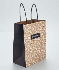Sac cadeau imprimé - imprimé fleurs
