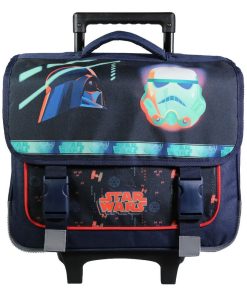BAGTROTTER Cartable à roulettes 38 cm DS Star Wars Bleu - Bleu