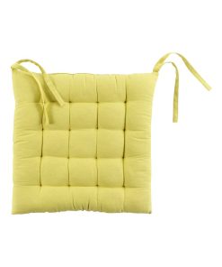 Assise matelassée coton Collection Bicolore Initia - Jaune