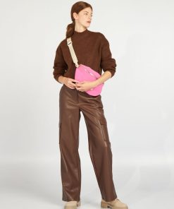 Pantalon cargo - Marron