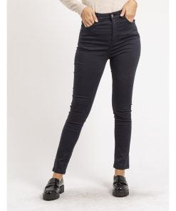 Pantalon slim EDITH - Bleu marine