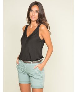 Short chino XORA - Vert