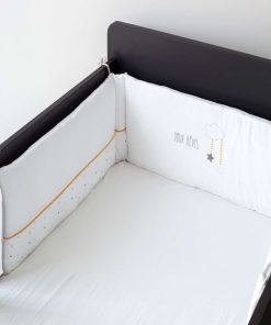 Tour De Lit Bébé Kinousses - Blanc