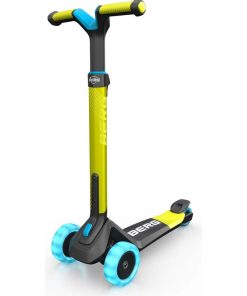 Trottinette pliable vert citron roues lumineuses dès 2 ans Nexo BERG - Vert