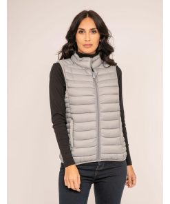 Doudoune sans manches UBIK - Gris clair