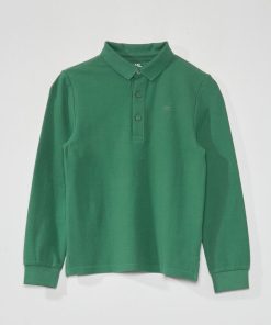 Polo en maille piquée - vert