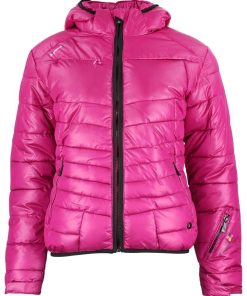 Doudoune de ski fille GALPINE - Rose framboise
