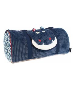 Sac week-end Hippipos l'hippopotame - Bleu