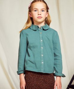 Chemise en jean - Vert