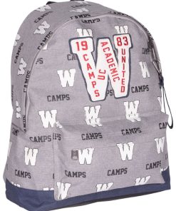 SAC A DOS 1 COMPARTIMENT CAMPS WARRIORS - Gris