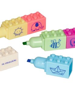 Marqueurs de blocs de construction - Cadeaux colorés - N/A