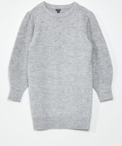 Pull en maille irisée - Gris