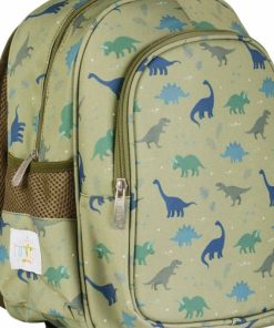 Sac à dos avec poche isotherme Dinosaure - Vert