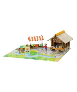 La place du marché : 80 pièces - N/A