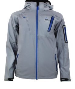 Blouson softshell garçon ECOLOK - Gris