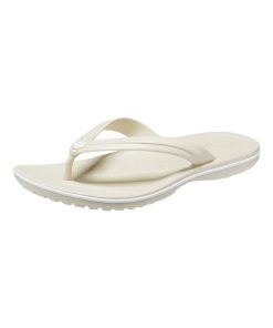 Sandales à Enfiler Crocs Crocband Flip - Blanc