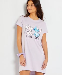 Chemise de nuit 'Simba' de 'DS' - Violet