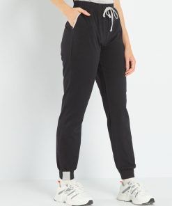 Jogging en jersey - noir