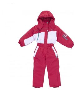 Combinaison fille FLI - Rose fushia