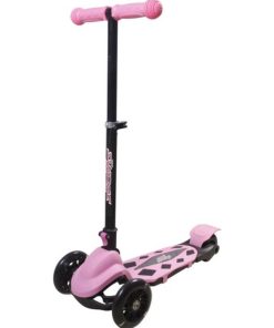 New Sports Trottinette à 3 roue, rose, pliable - N/A