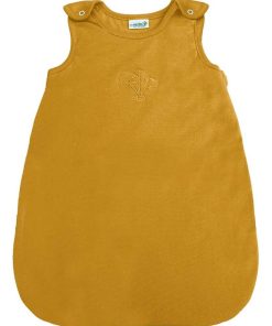 Gigoteuse mi-saison 0-3 mois 100% Coton Bio couleur Miel - Moutarde