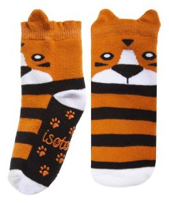 Chaussettes antidérapantes Tigre 19/26 - Multicolore