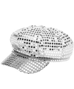 Casquette disco - argent