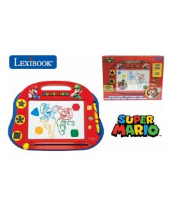 Ardoise Magique Format A5 Avec Accessoires Magnétiques Pour Dessiner En Couleurs Super Mario - N/A