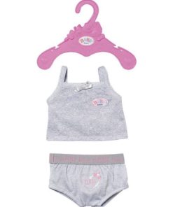 Baby born Sous-vêtements gris 43 cm - N/A