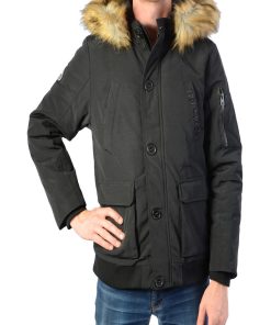 Blouson Redskins Junior Imitation Fourure Los Angeles - Noir