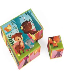Puzzle cube Kubkid Forêt (9 cubes) - N/A