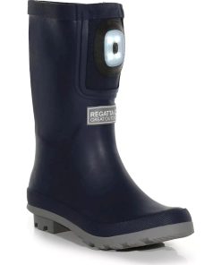 Regatta - Bottes de pluie FAIRWEATHER SHINE BRITE - Bleu marine