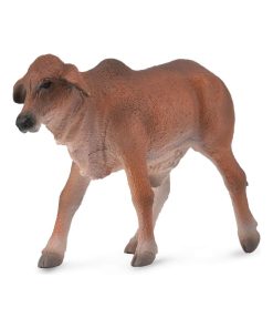 Figurine La Ferme (S): Veau Brahmane Rouge - N/A